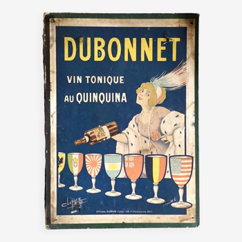 Affiche publicitaire DUBONNET 1910