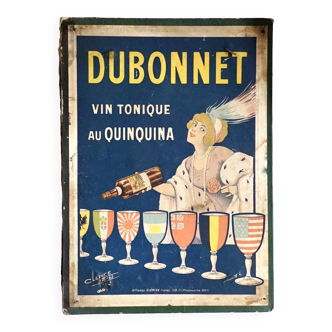 Affiche publicitaire DUBONNET 1910