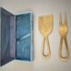 Waterman Gold Cheese Knife and Fork