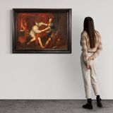 18th century painting, Joseph and Potiphar's Wife