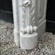Remarkable Louis XV Style Fireplace In White Carrara Marble Circa 1880