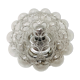 Bubble glass wall lamp or flush light by Helena Tynell for Glashütte Limburg