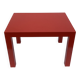Milo Baughman for Thayer Coggin Formica Red Side Coffee Table 1960s