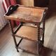 Petit meuble ancien 3 niveaux en bois