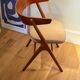 Chaise scandinave vintage Sibast n9