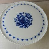 Old standing cake dish, flower décor