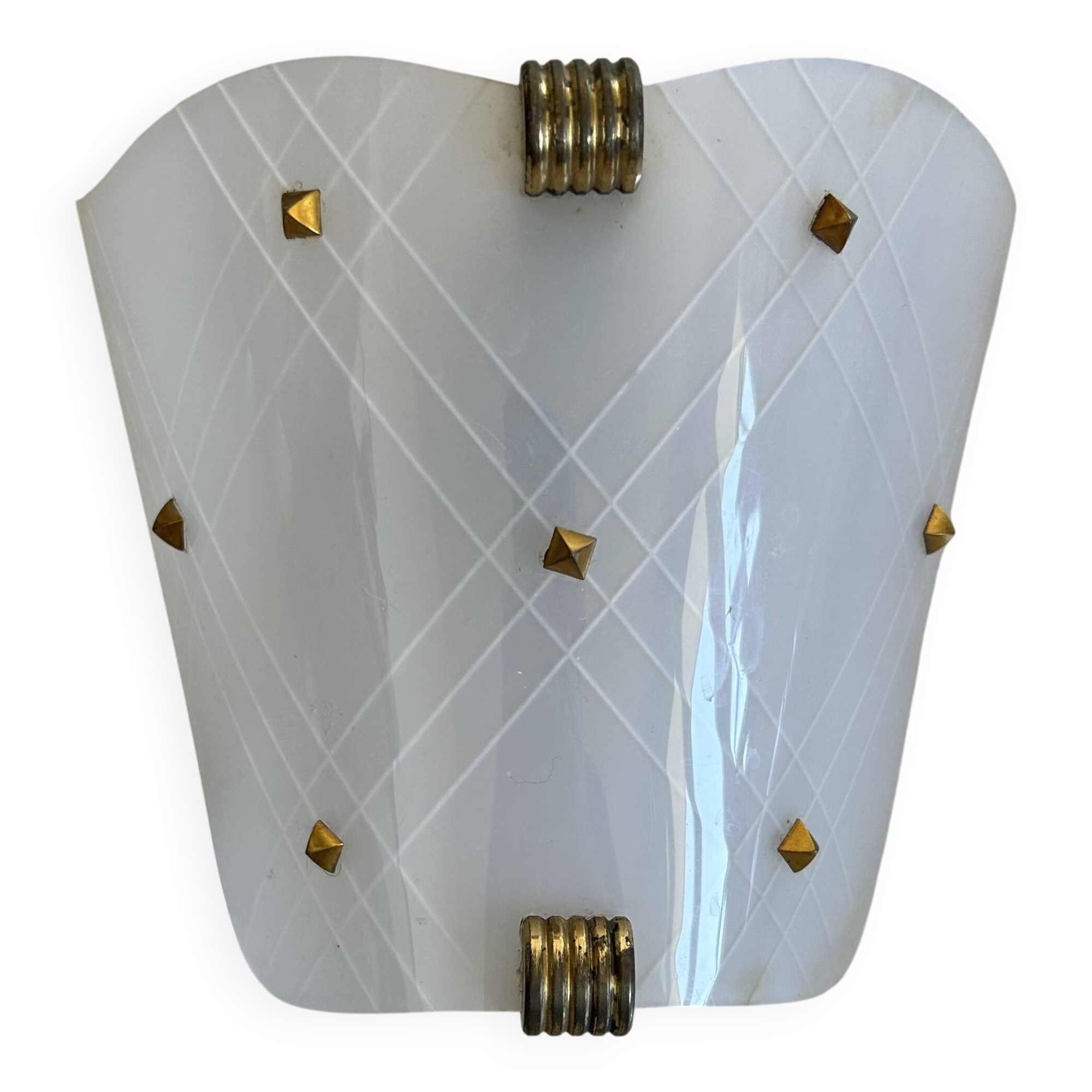 Vintage Arlus wall light in puzzlement