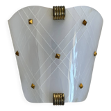 Vintage Arlus wall light in puzzlement