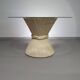 Retro Vintage Sheaf Of Wheat Bamboe dining table By Mcguire America Wide 122 Height 72 cm