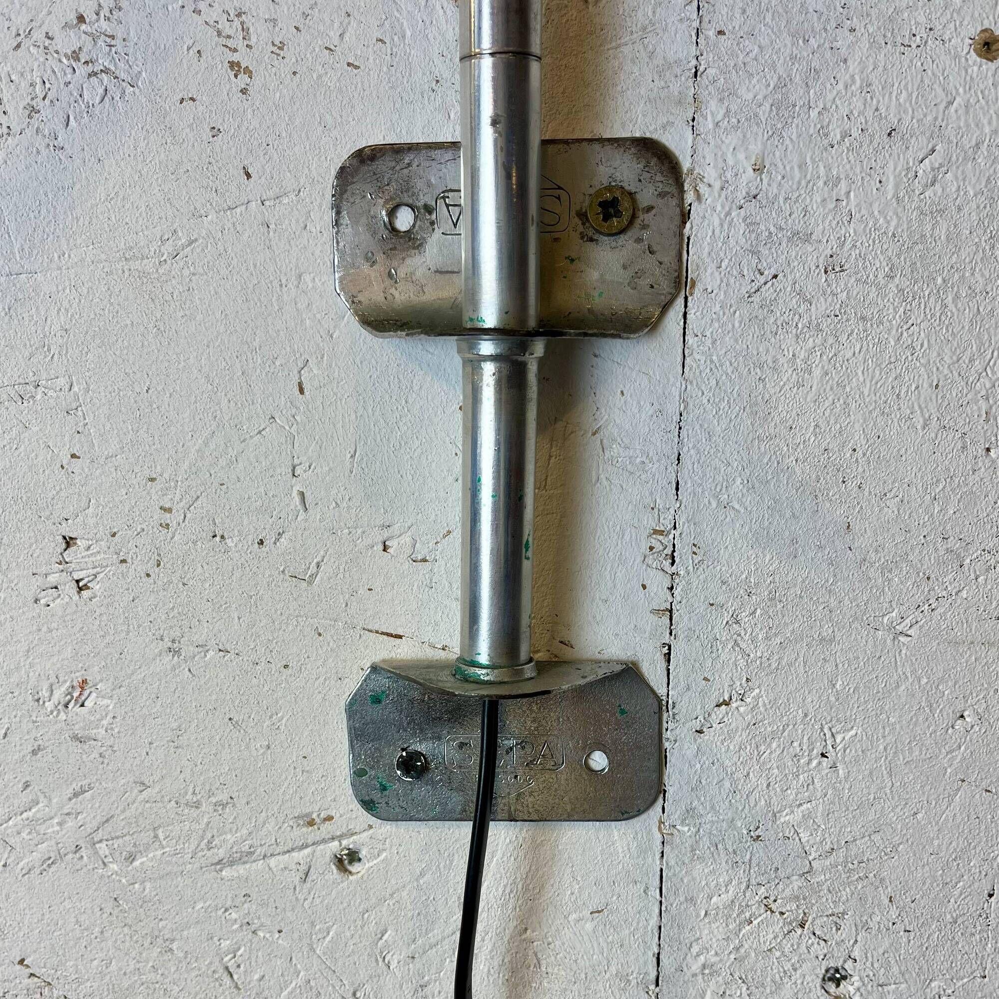 SEPA industrial wall light – France, 1930s–1940s