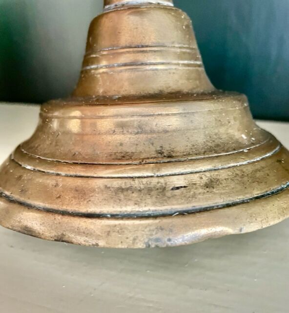 Candle holder in bronze late eighteenth century