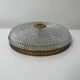 Lucien Gau Two-light gold/crystal ceiling light 680/25