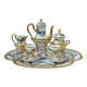 Coffee service for two, Limoges porcelain, complete
