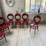 Set 6 chaises bistrot Baumann modèle Mouette