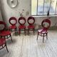 Set 6 chaises bistrot Baumann modèle Mouette