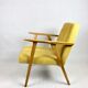Vintage Yellow Easy Chair, 1970s