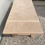 Sanded farmhouse table extensions 275 cm