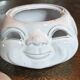 Ceramic onion pot - Anthropomorphic