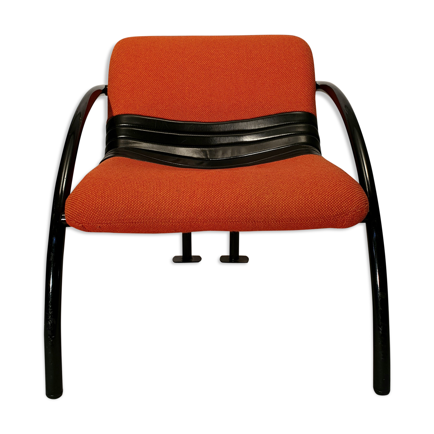 Airborne Armchair Pair - Metal - Ca 1980