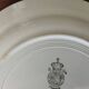 5 assiettes plates KG Lunéville, modèle Madrigal