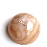 Empty pocket cut in agate