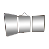 Mirror barber triptych - 60.5 x 25 cm