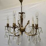 Grapefruit chandelier