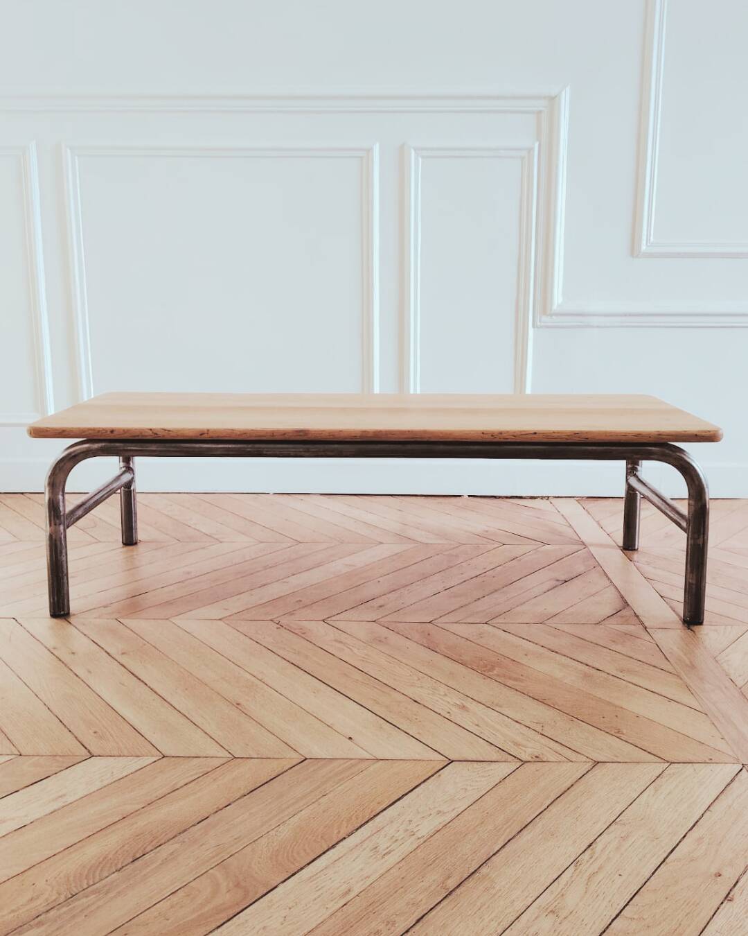 Renovated vintage Mobilor coffee table, 1950s-60s.