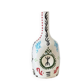 Vase artisanal bouteille amazigh Khuda