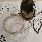 Sugar bowl, glass jam maker