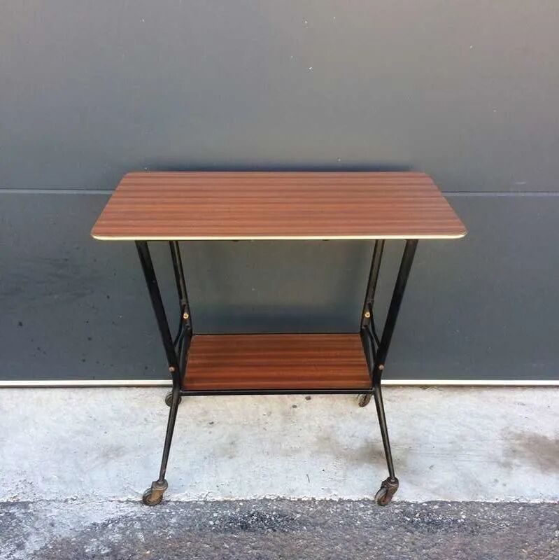 Vintage rolling table
