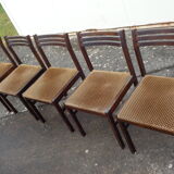 Table ovale et ses 6 chaises