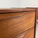Kai Kristiansen teak chest of drawers danish midcentury 1960s