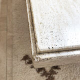 Travertine coffee table, 1970