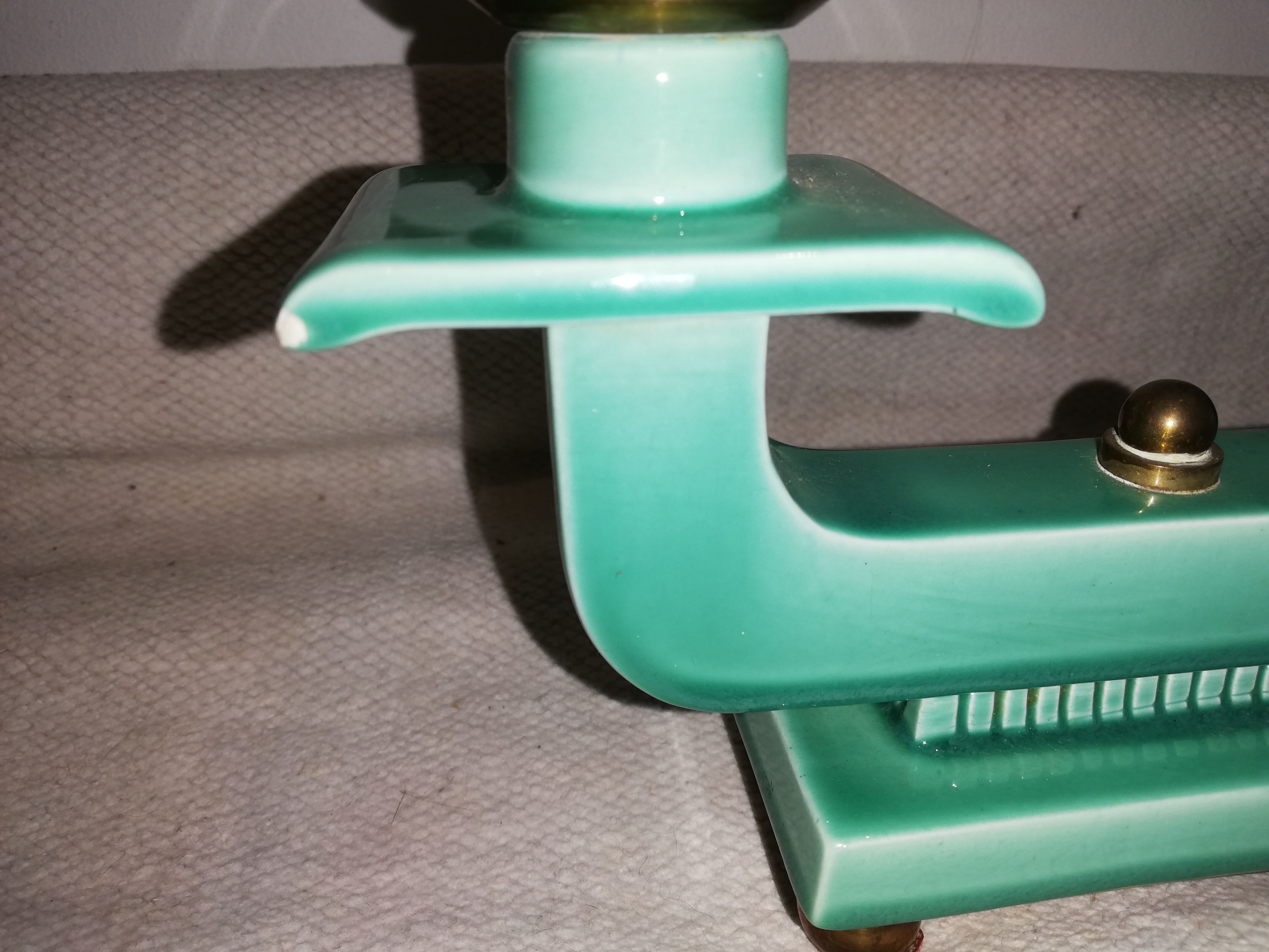 Art Deco ceramic lamp