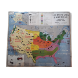Old map of geography