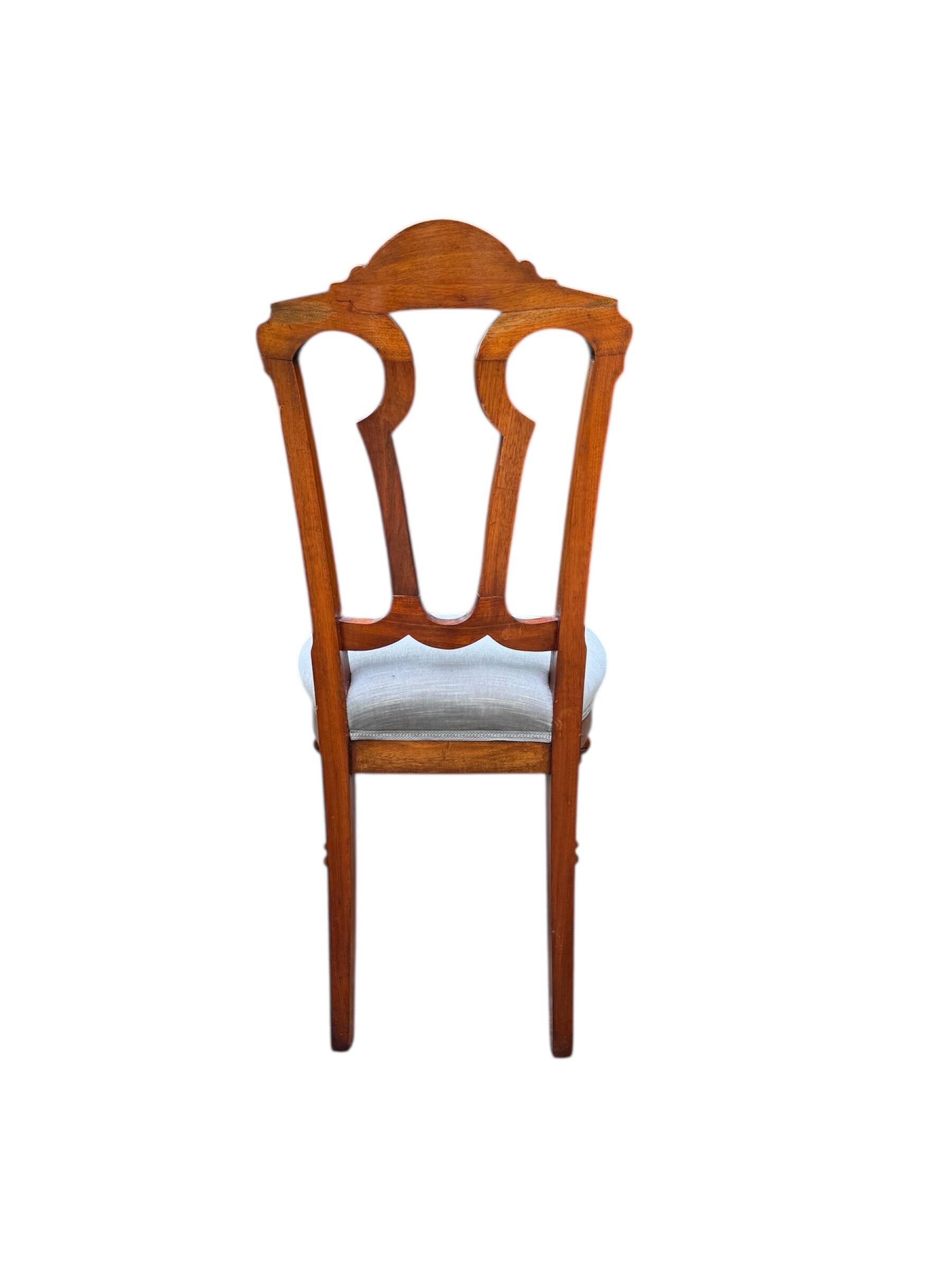 4 Biedermeier chairs