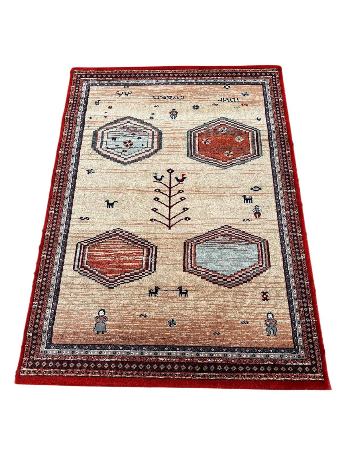 Oriental-style wool rug 135cm x 185cm