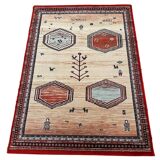 Oriental-style wool rug 135cm x 185cm