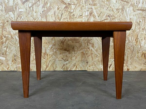 Table d’appoint en teck des années 60 des années 70 Trioh Table d’appoint Design danois Danemark années 60