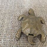 Golden metal turtle