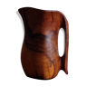 Olive wood 1960 pitcher