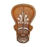 Emmanuelle rattan armchair