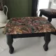 Small vintage tapestry footstool.