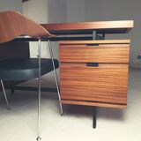 Bureau en teck Pierre Guariche pour Minvielle années 60