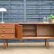 Enfilade en teck blond par McIntosh