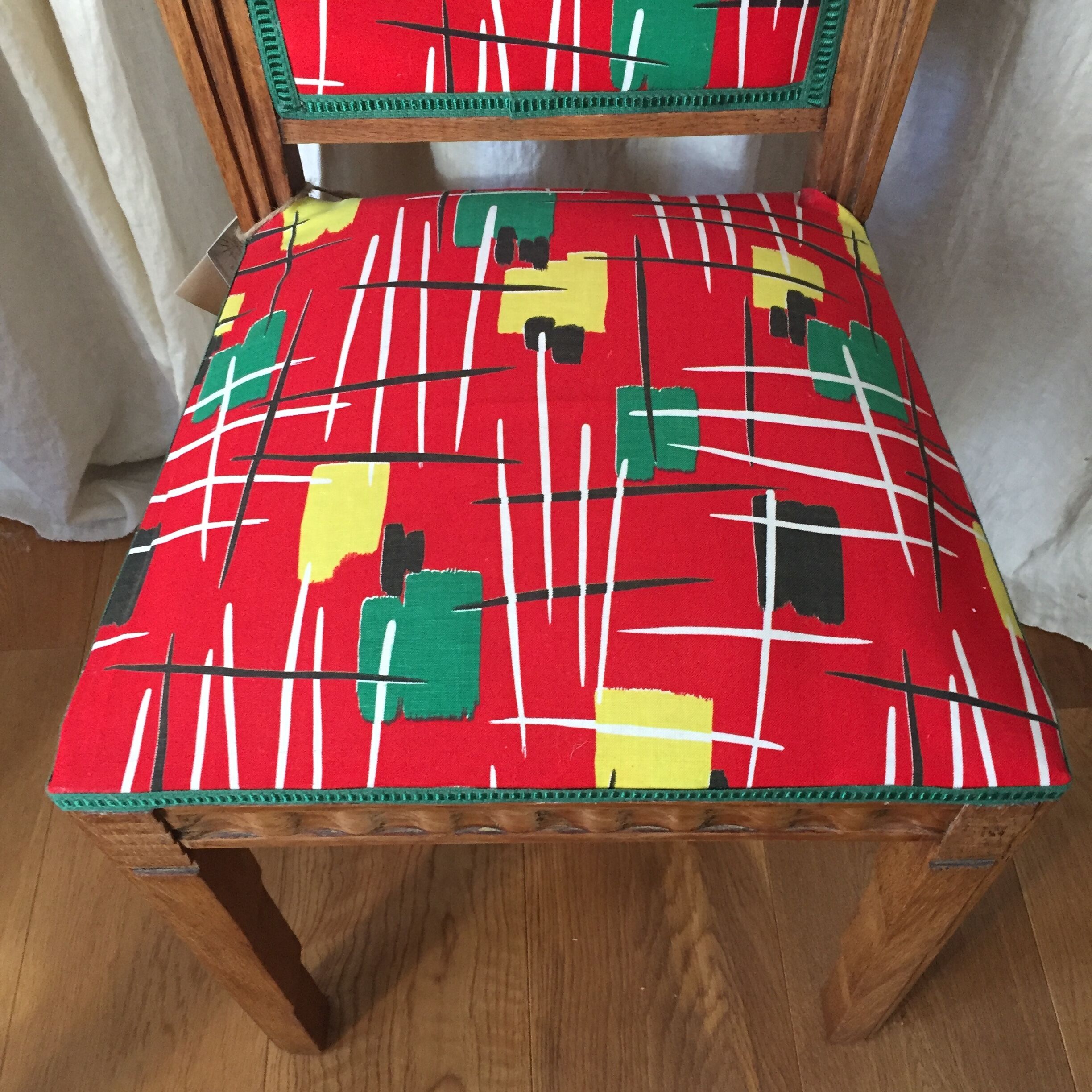 Art deco chairs 1950