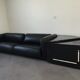 Cini Boeri - Sofa Gradual Lounge Black Leather Knoll/Gavina