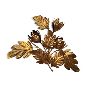 Flowers wall lamp of the Maison Masca Italy circa 1970