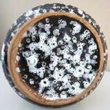 Roller vase, glazed ceramic, Italy, design from the 60s/70s